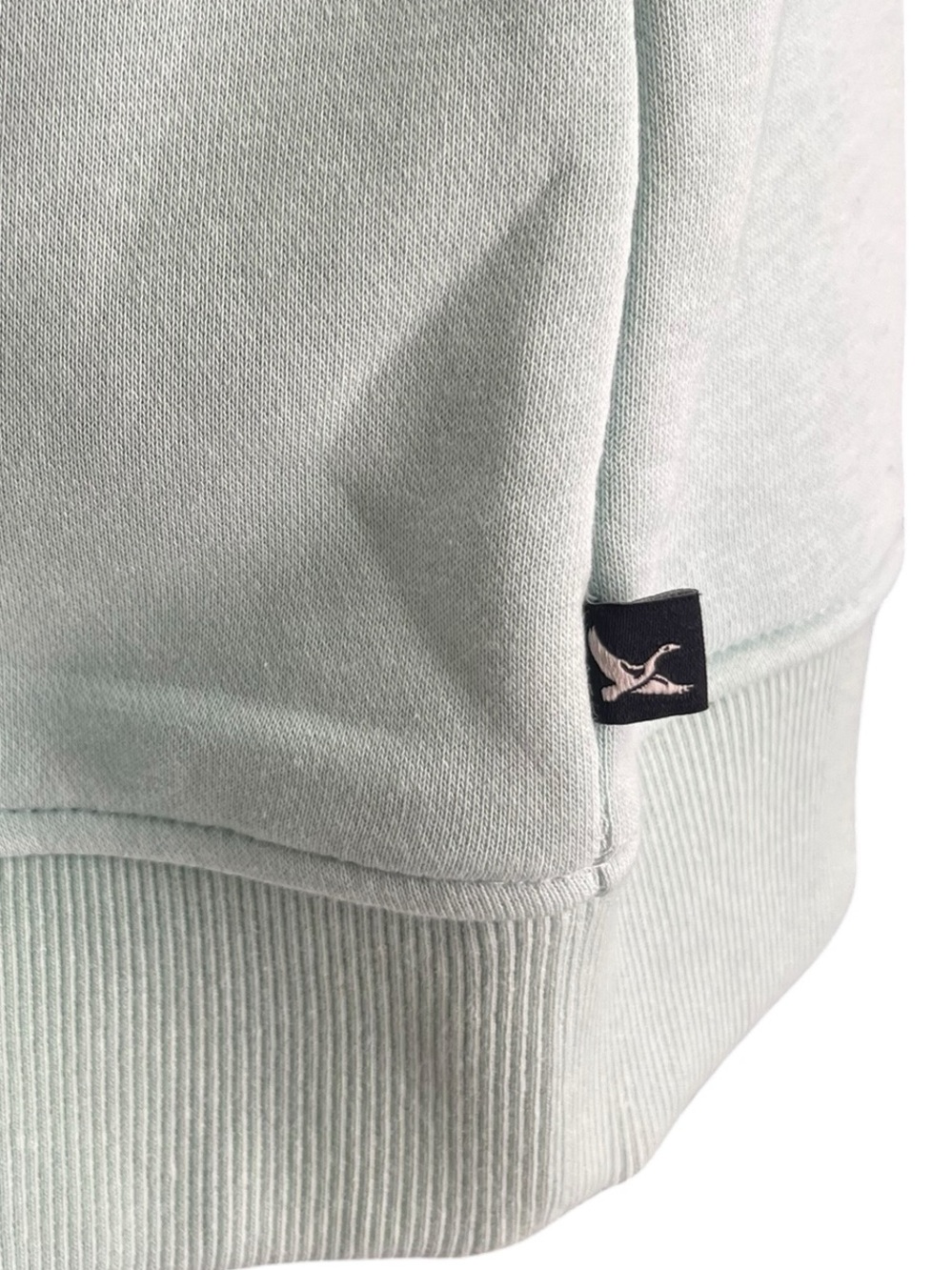 Eddie Bauer Fleece Quarter Zip Pullover Sweatshirt Mint Green XL NWT - Picture 9 of 9